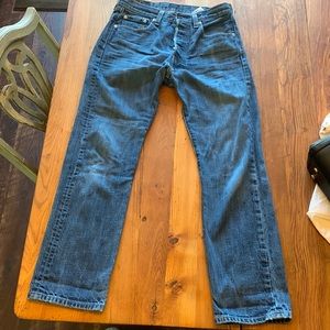 Levi’s 501 button fly jeans